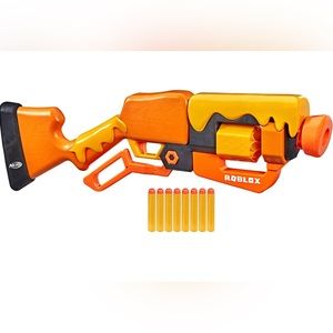 BRAND NEW NERF 8 DART GUN ROBLOX ADOPT ME BEES **VIRTUAL CODE INCLUDED** ELITE